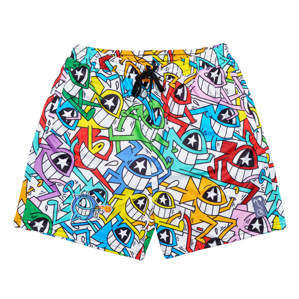 El Pez Smile Mesh Shorts