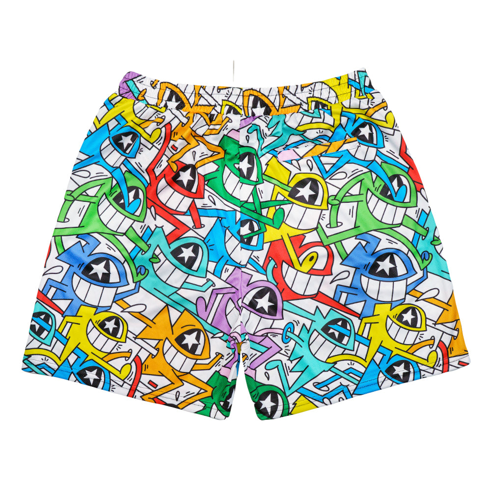 El Pez Smile Mesh Shorts