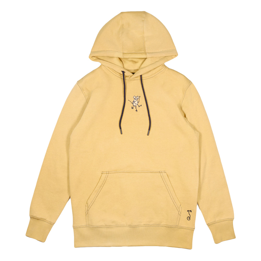 Jerry Garcia Sketch Cat Tan Pullover Hoodie