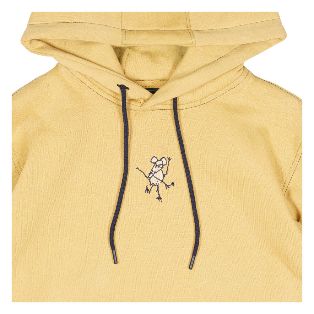 Jerry Garcia Sketch Cat Tan Pullover Hoodie