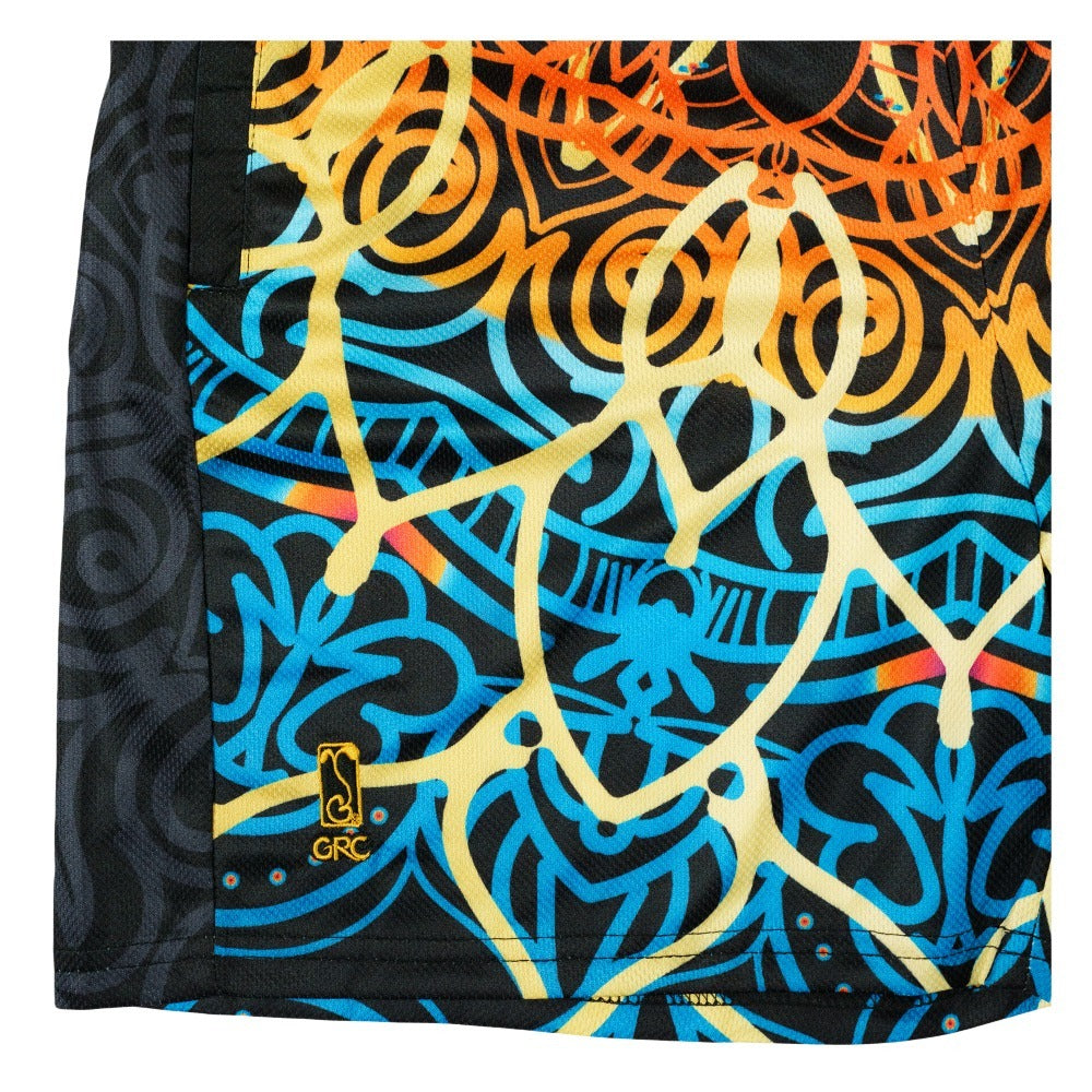 G Sprout Mandala Mesh Shorts