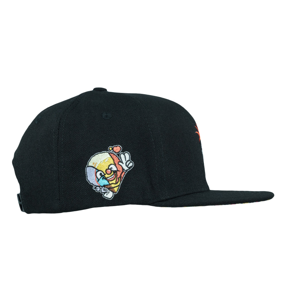 Greg Lutzka Pineapple Bomb Black Snapback Hat