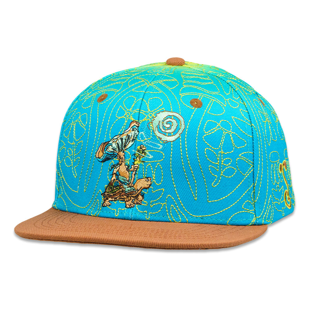 Kuhmali Mushroom Turtle Fitted Hat