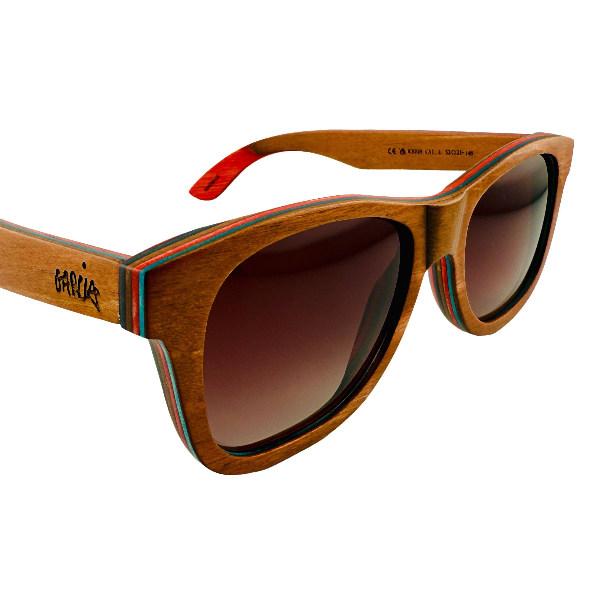 TMBR Jerry Garcia The Traveler Natural w/ Rose Sunglasses