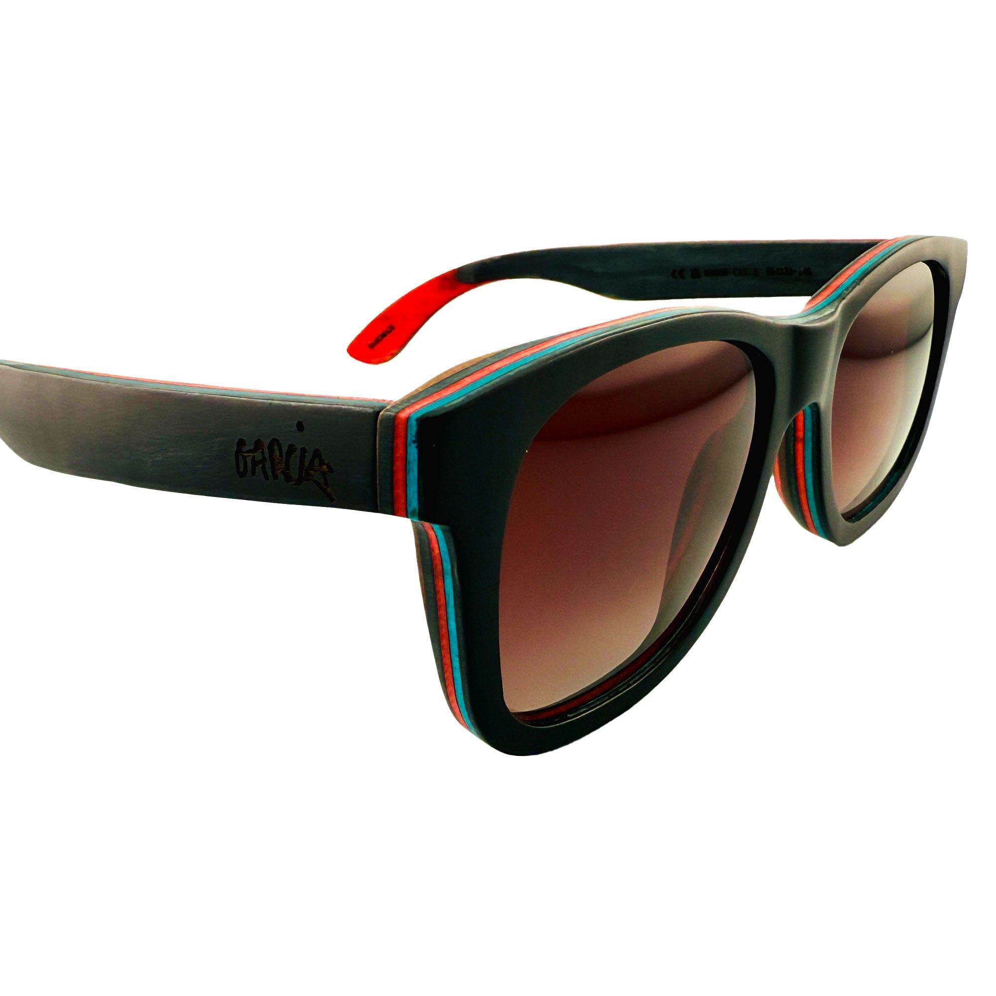 TMBR Jerry Garcia The Traveler Black w/ Rose Sunglasses