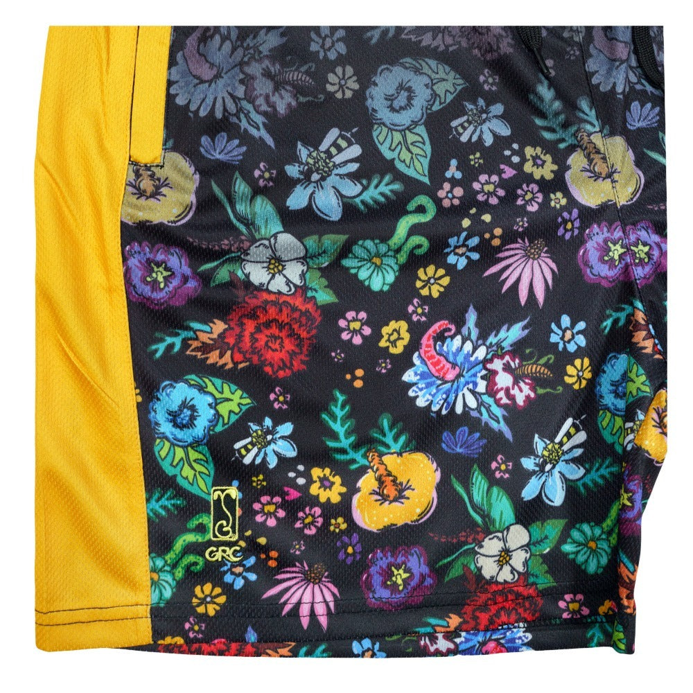 Melty Bros Black Mesh Shorts