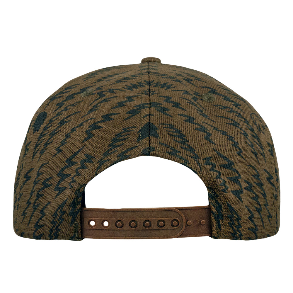 Bigfoot Bud Guardian Brown Snapback Hat