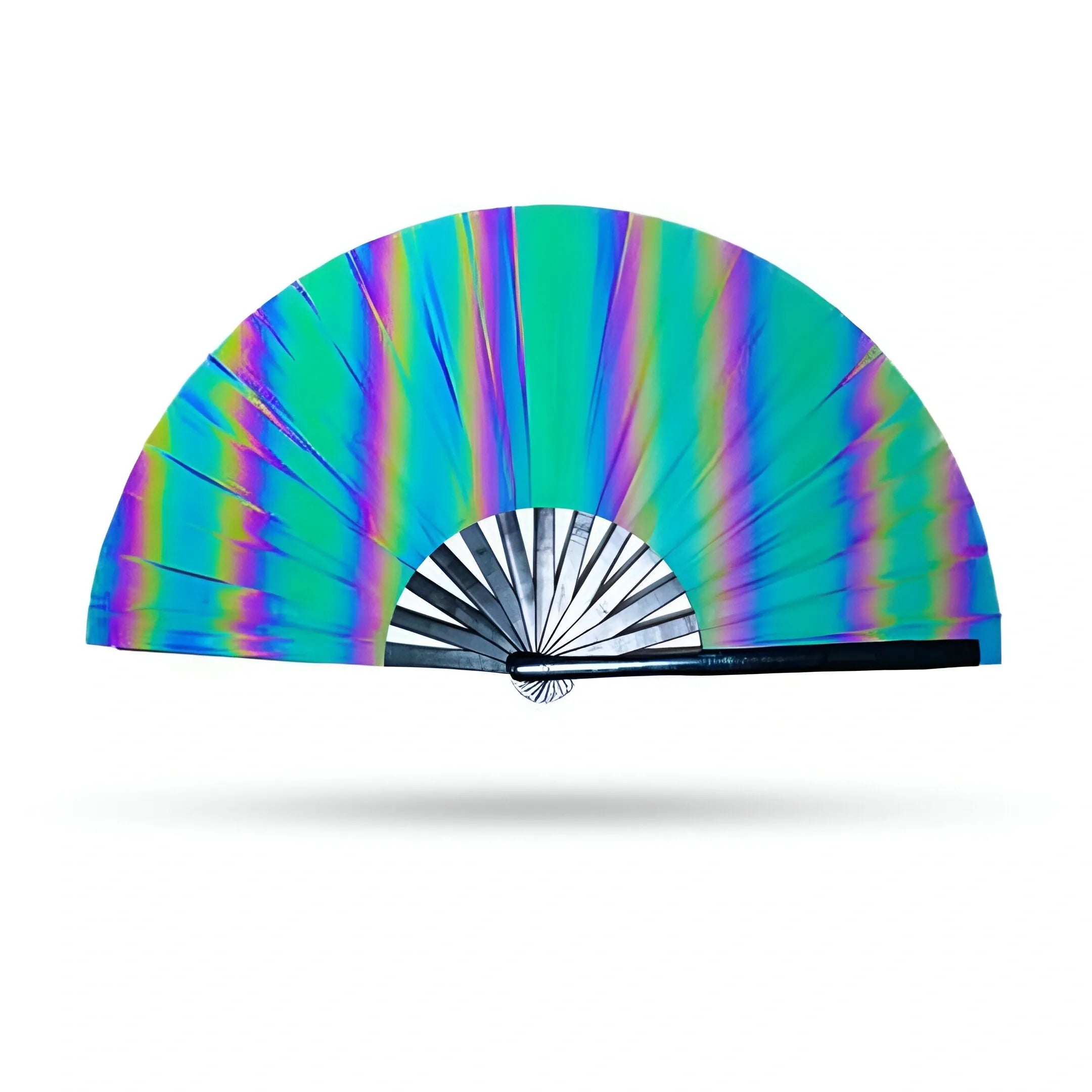 Black Flashlight XL Hand Fan