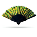 Gold Holographic Hand Fan