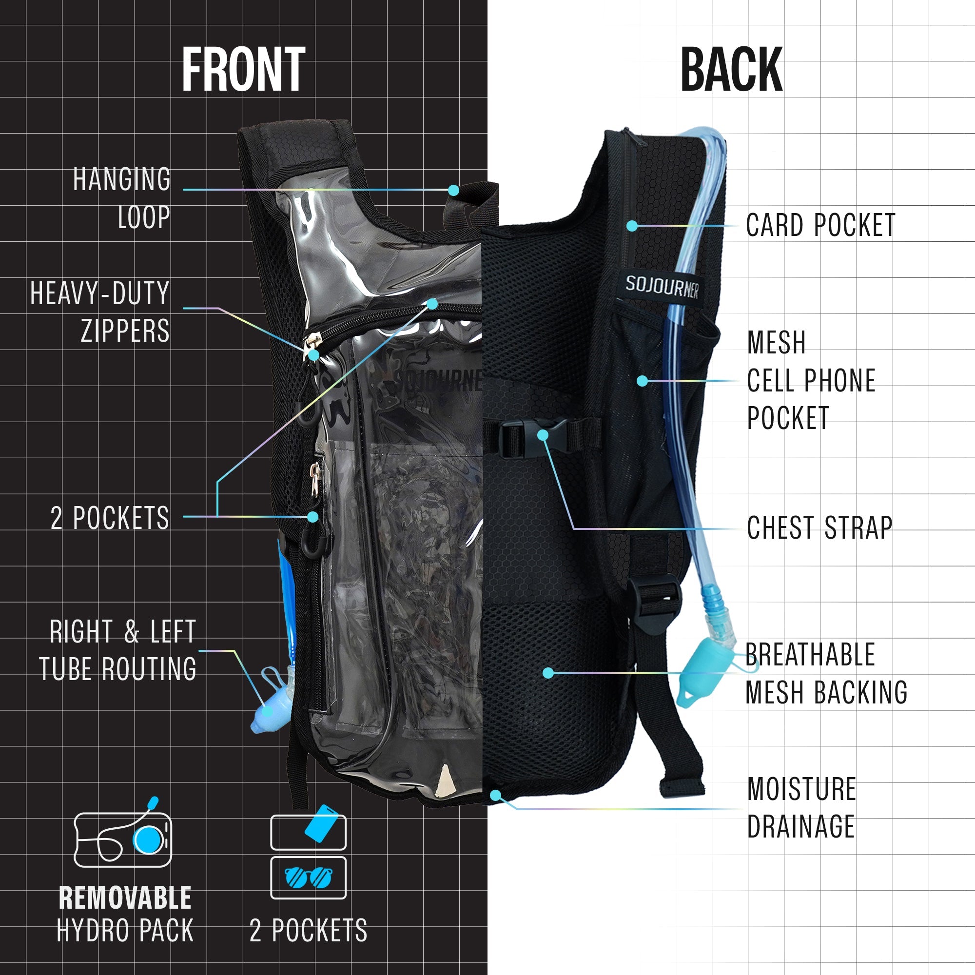 Hydration Pack Backpack (Small)