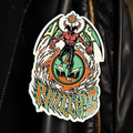 Jeff Phillips Devilman BBC Sticker 3.7"