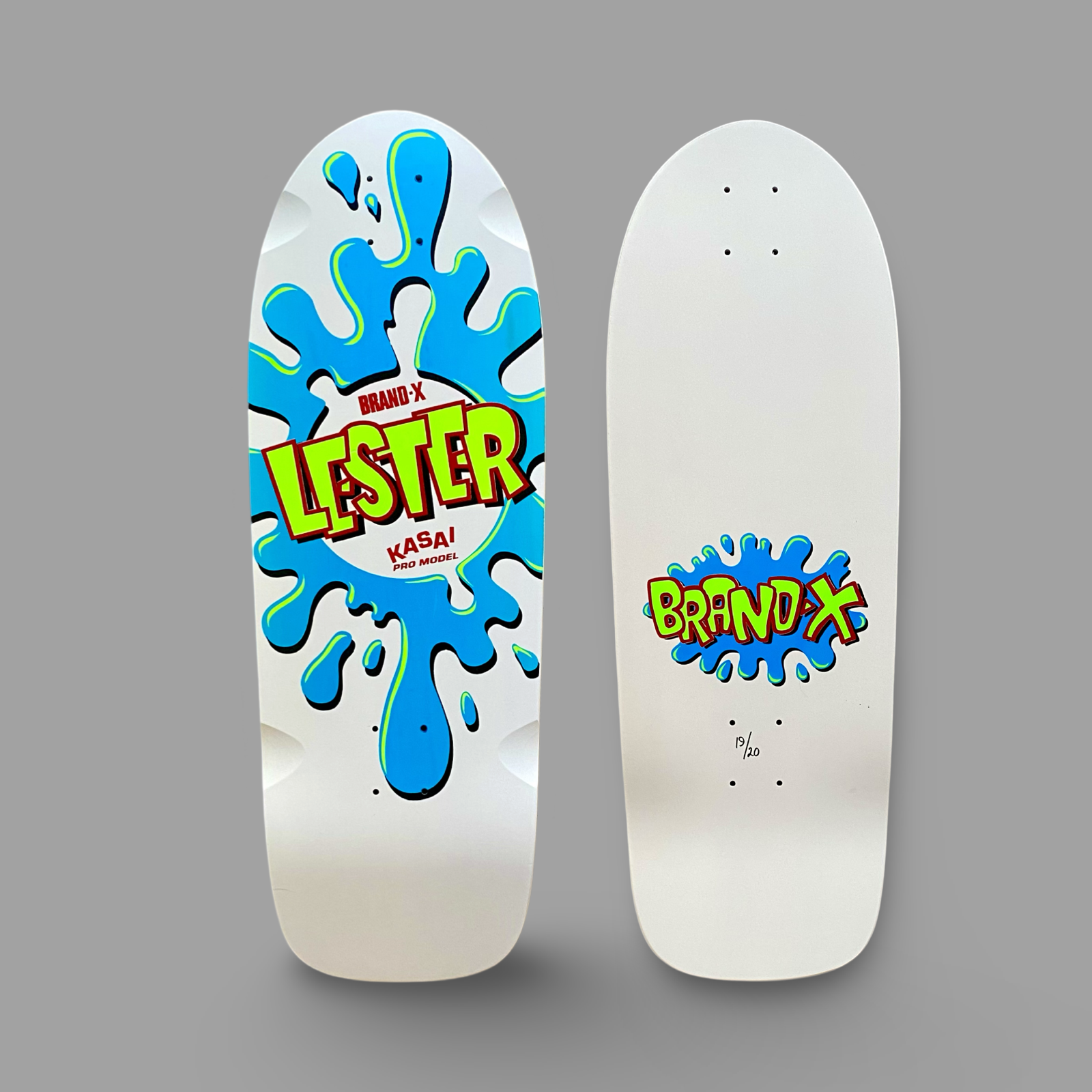 Lester Kasai 10”x30 Deck HAND-PAINTED (PRE-ORDER, MAY)
