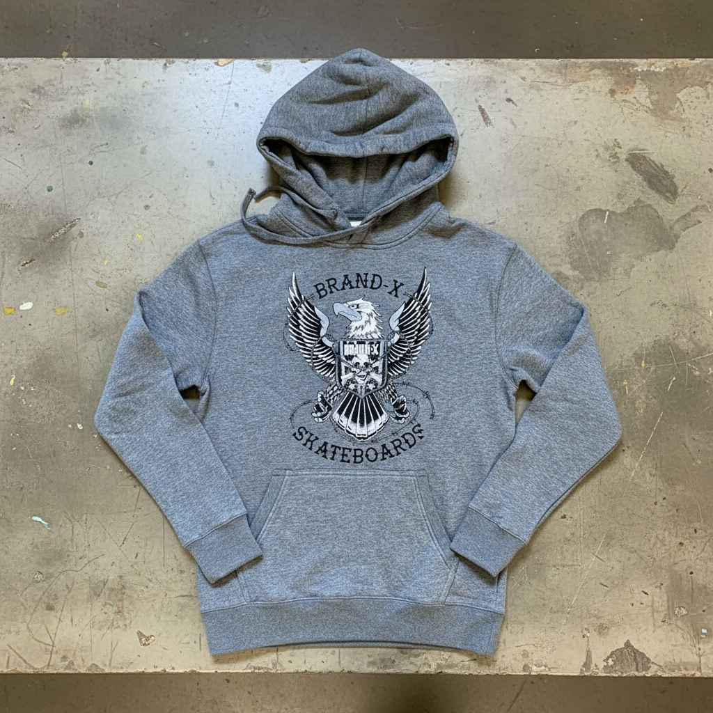 Brand-X Eagle Hoodie Sweatshirt