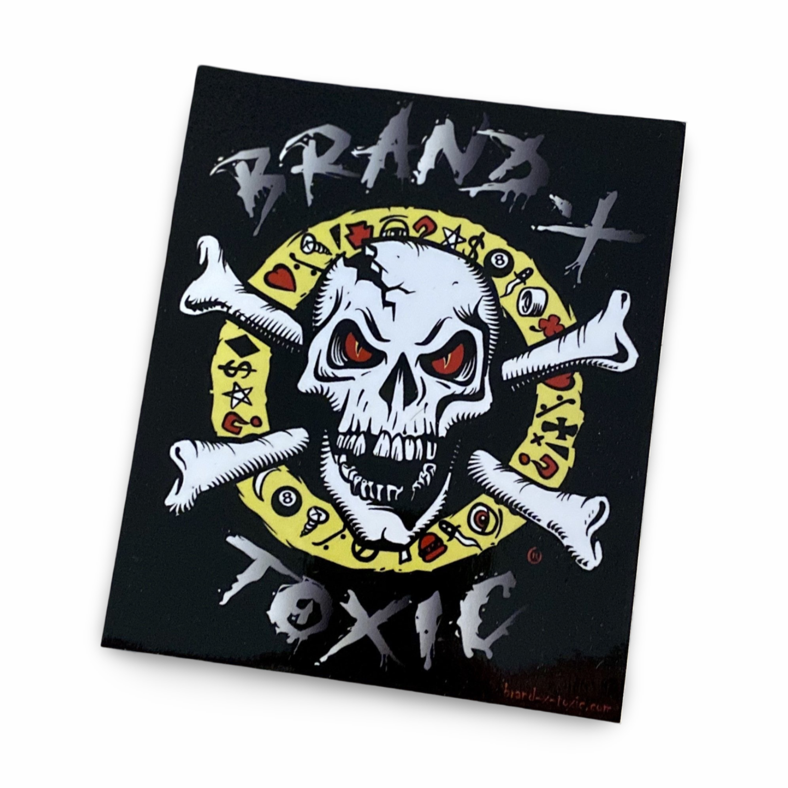 Brand-X-Toxic Molder Sticker 5”