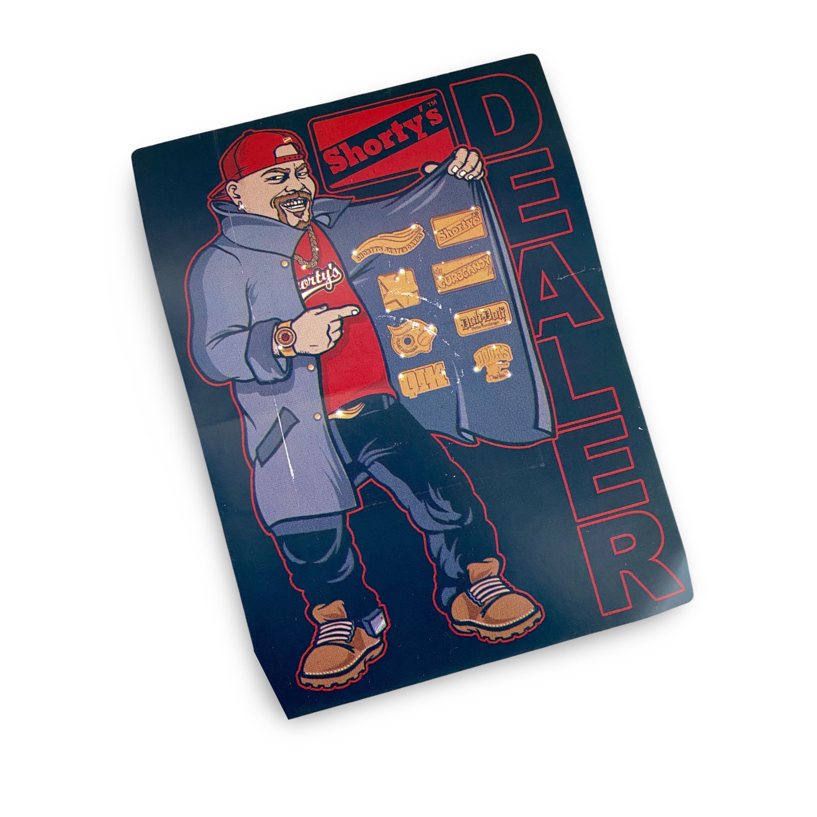 Shorty’s Dealer VINTAGE NOS Sticker 6”