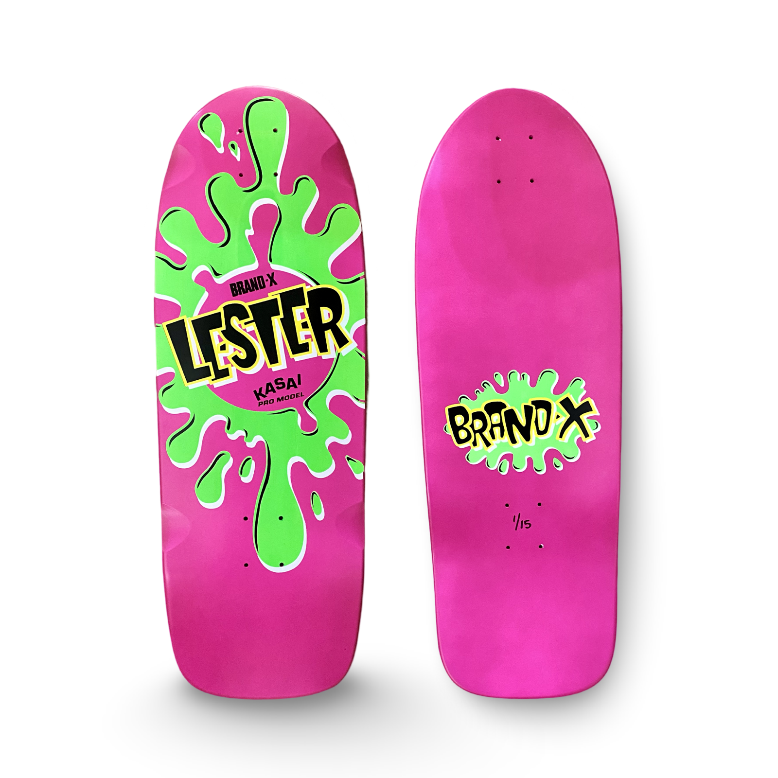 Lester Kasai 10”x30” HAND PAINTED Limited Edition Deck (1 of 15)