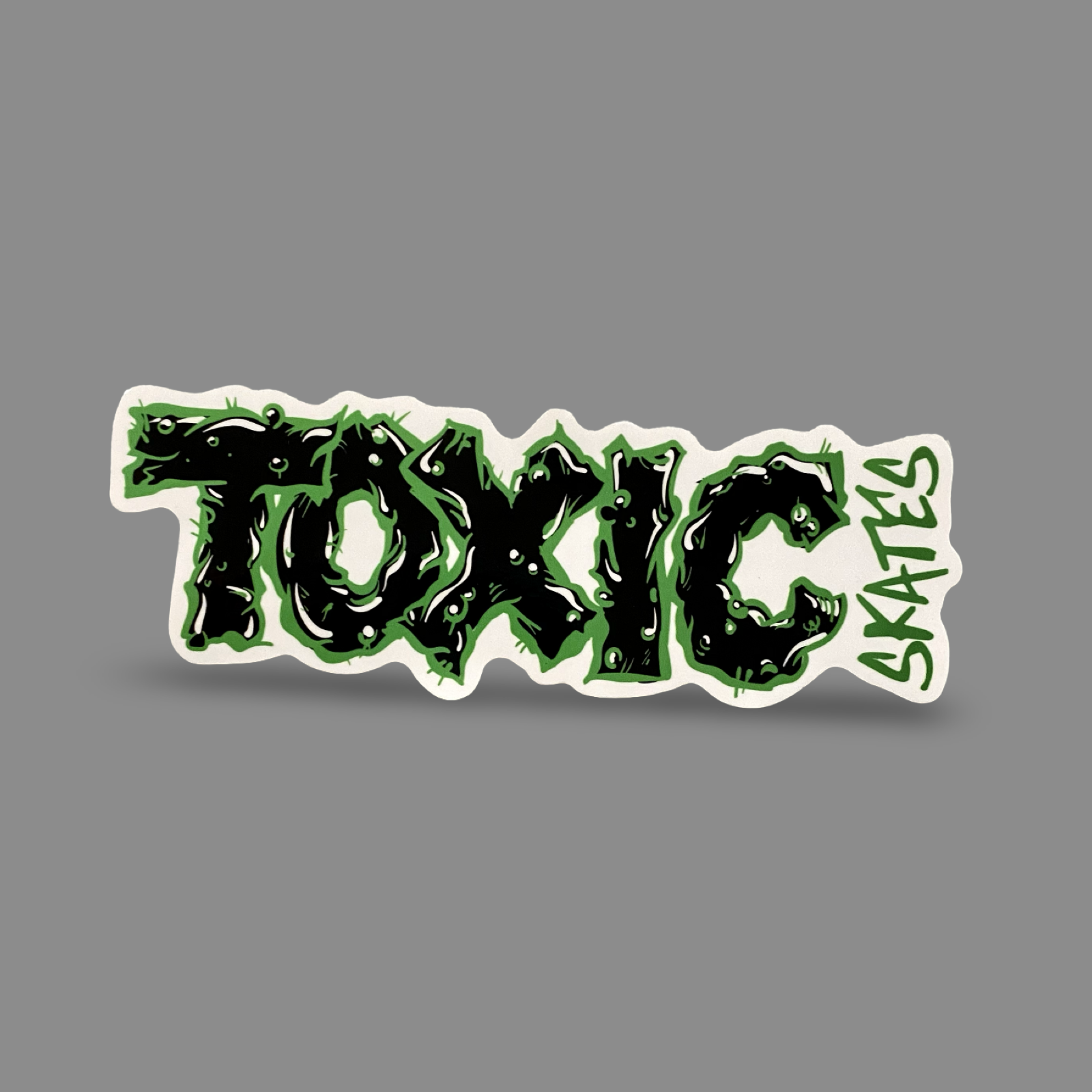 Toxic Skates BIG Sticker 6.5”