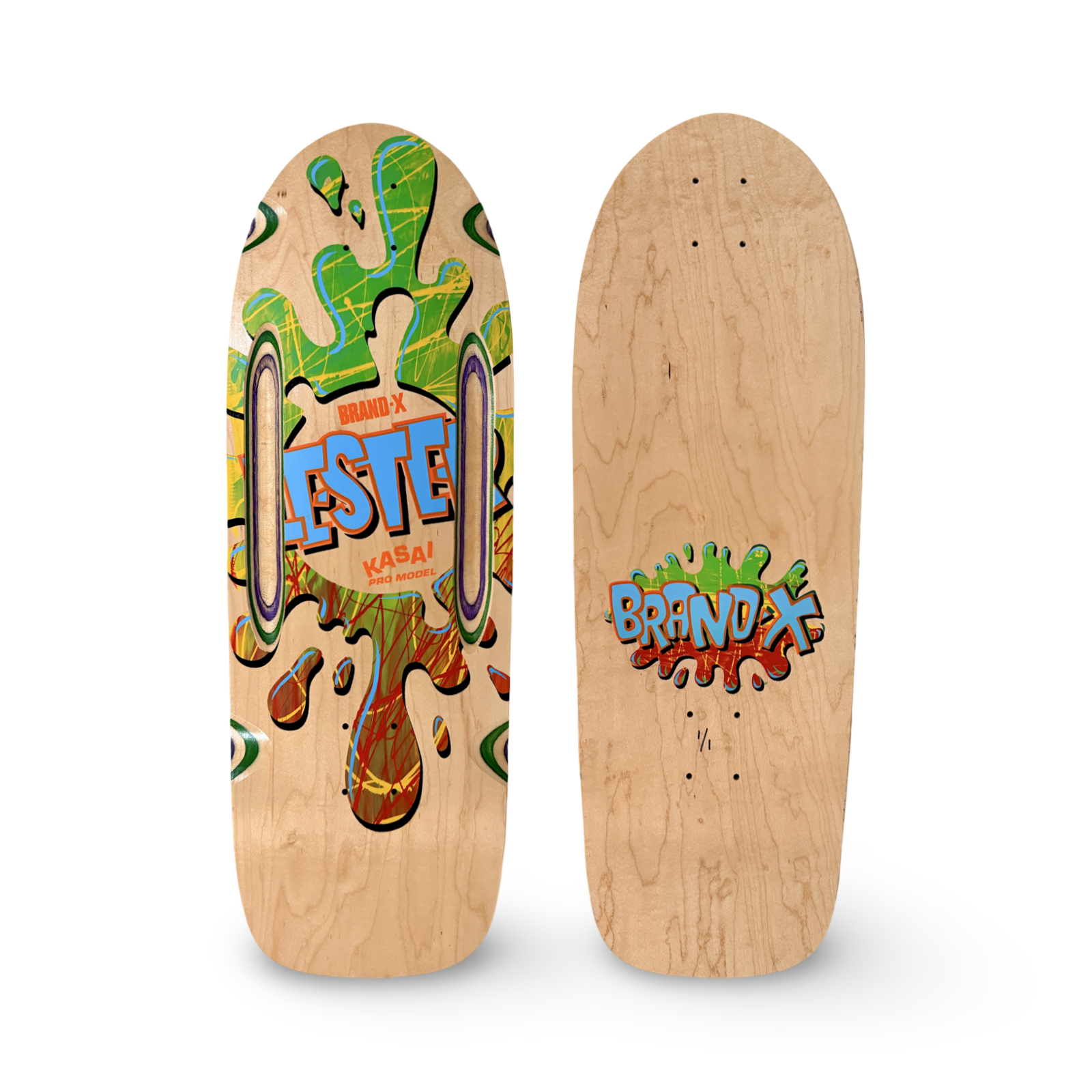 Lester Kasai 10”x30” HAND-PAINTED, Routed ONE OF A KIND Deck (1 of 1)