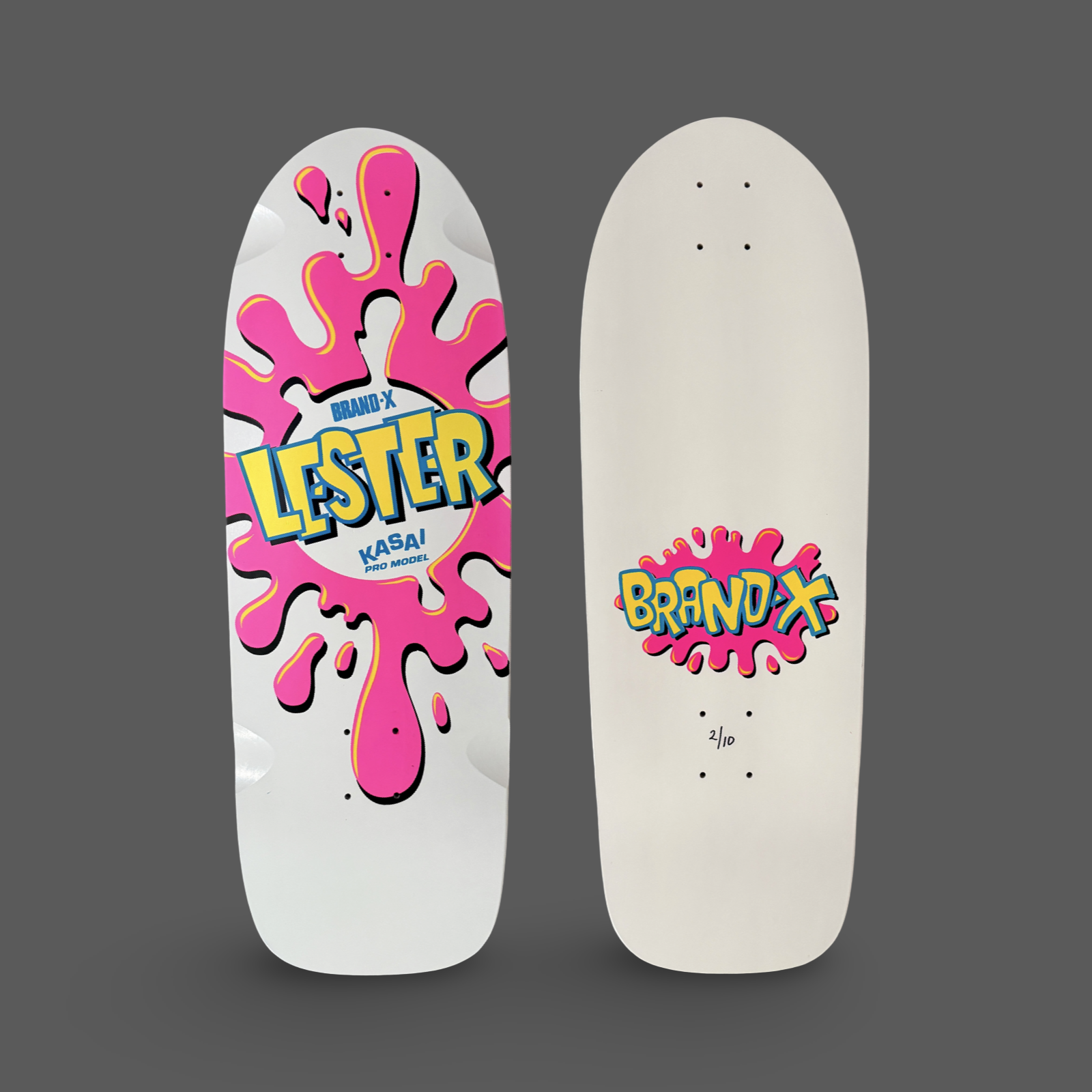 Lester Kasai 10”x30 Deck HAND-PAINTED (1 of 10)