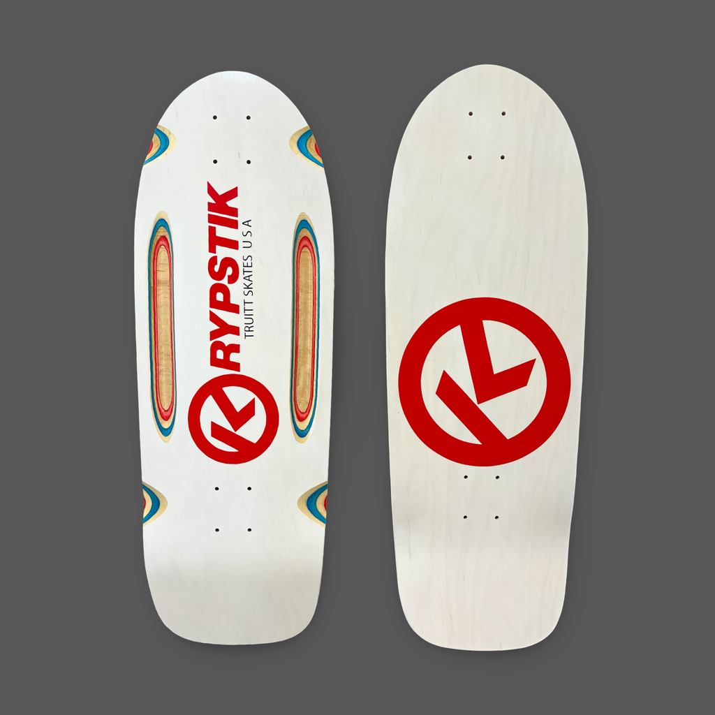 Krypstik Routed 10”x30” Limited Edition Deck HAND-PAINTED