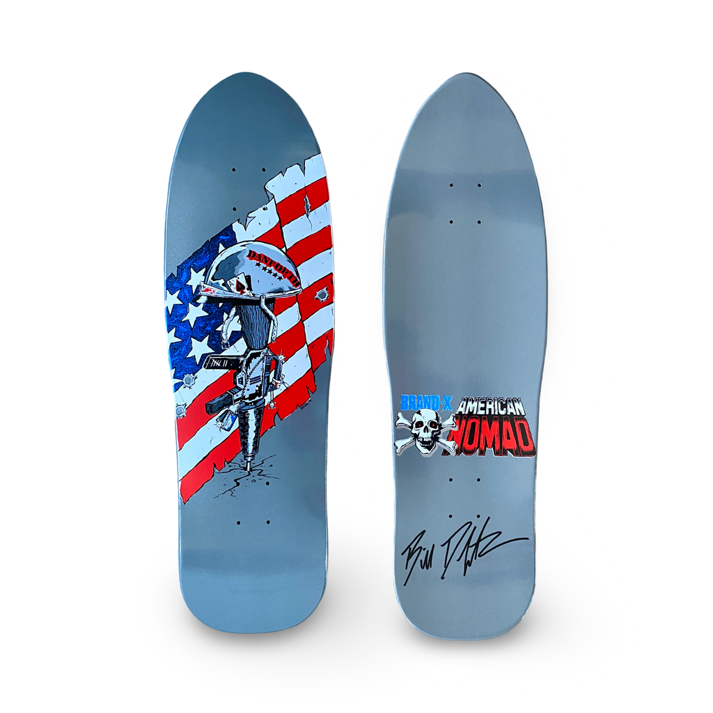 Bill Danforth Gulf War Memorial Limited Edition Deck 9.5"x32" HAND PAINTED (1 of 10)