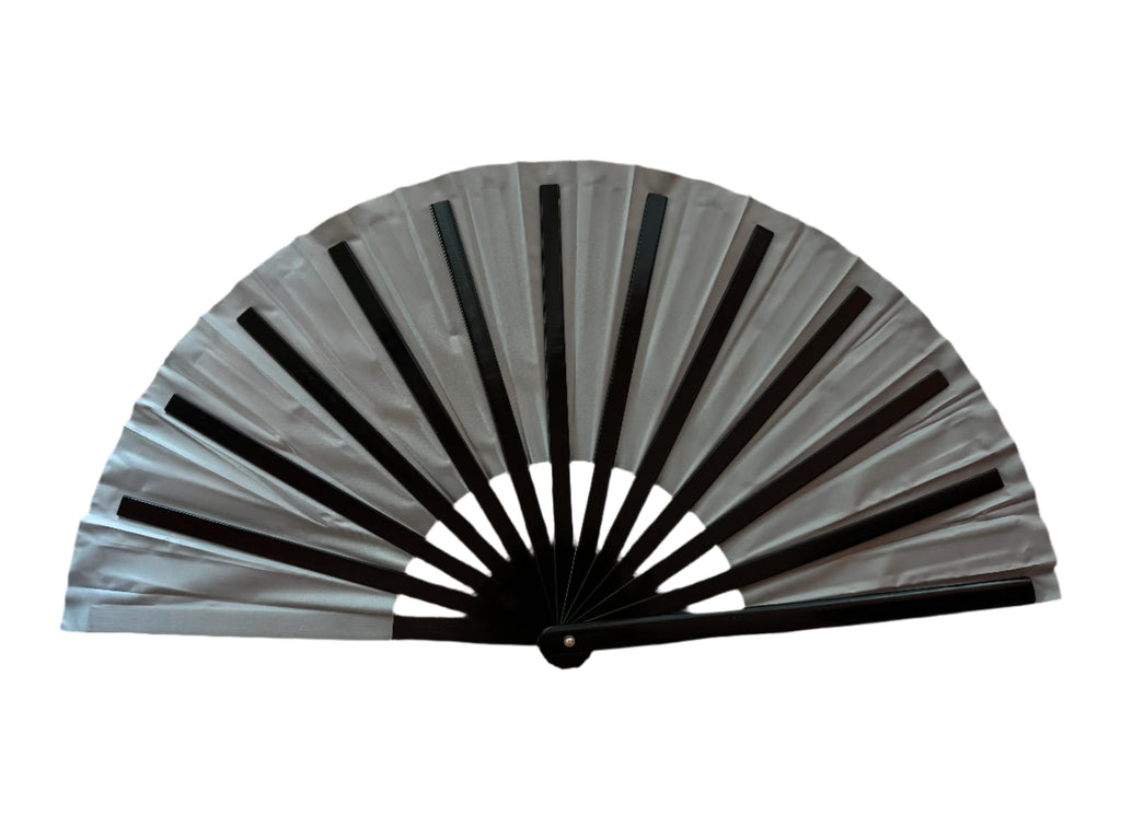 Black Flashlight XL Hand Fan
