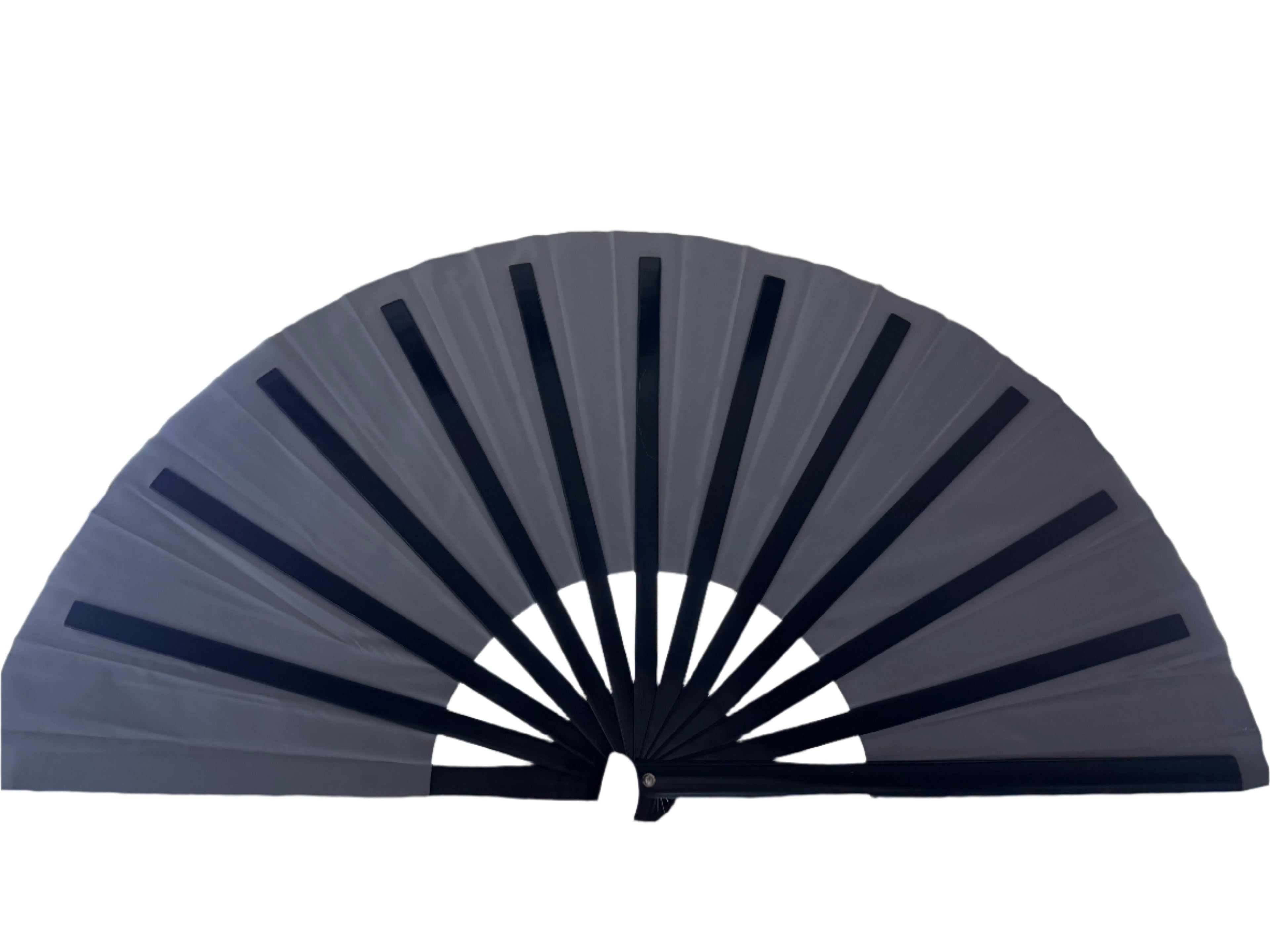 Black Flashlight XL Hand Fan
