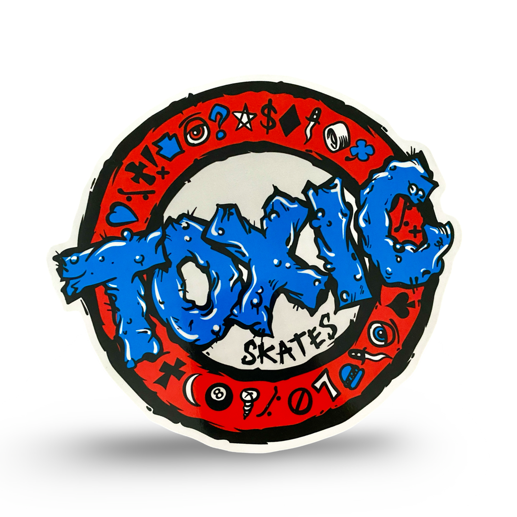 Toxic Stickers 6" or 3"