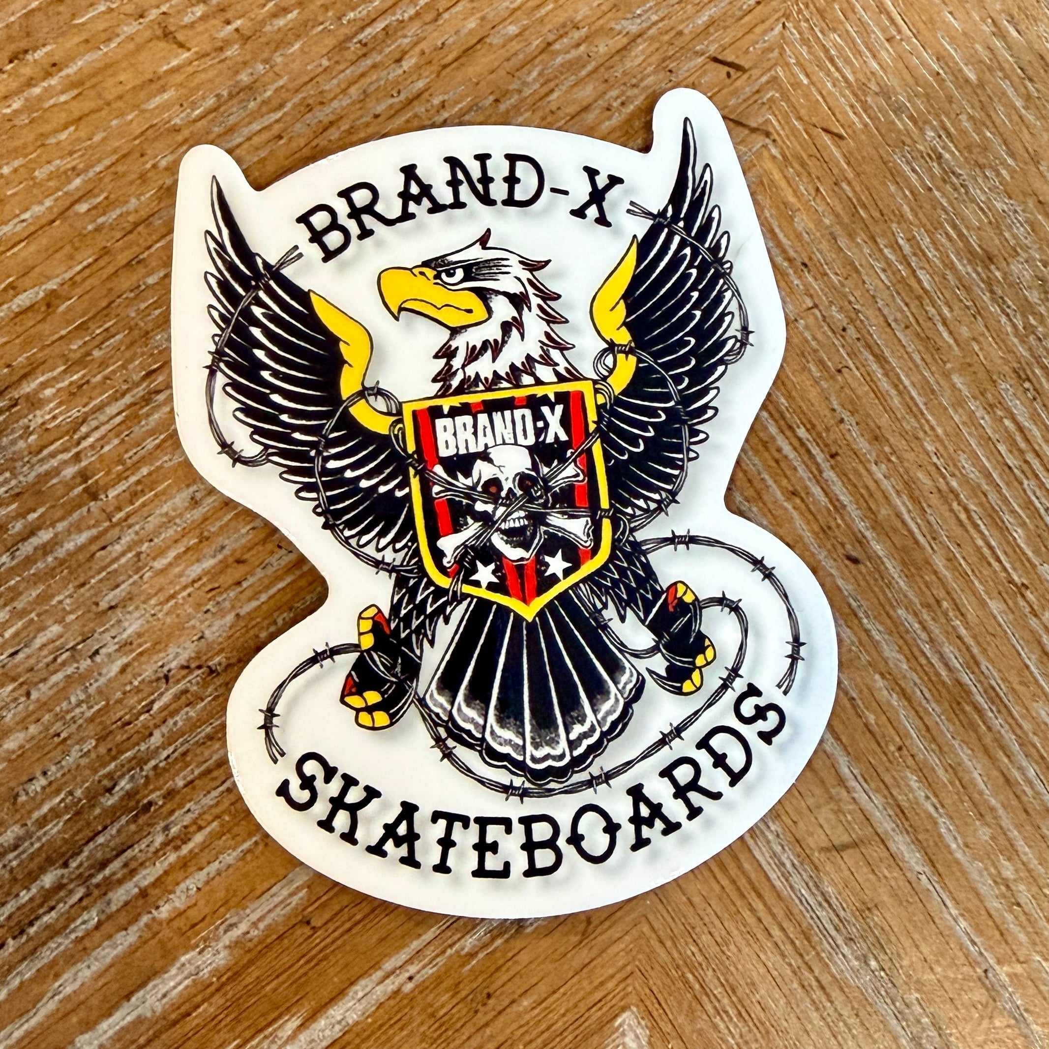 Brand-X EAGLE Sticker 2.75"