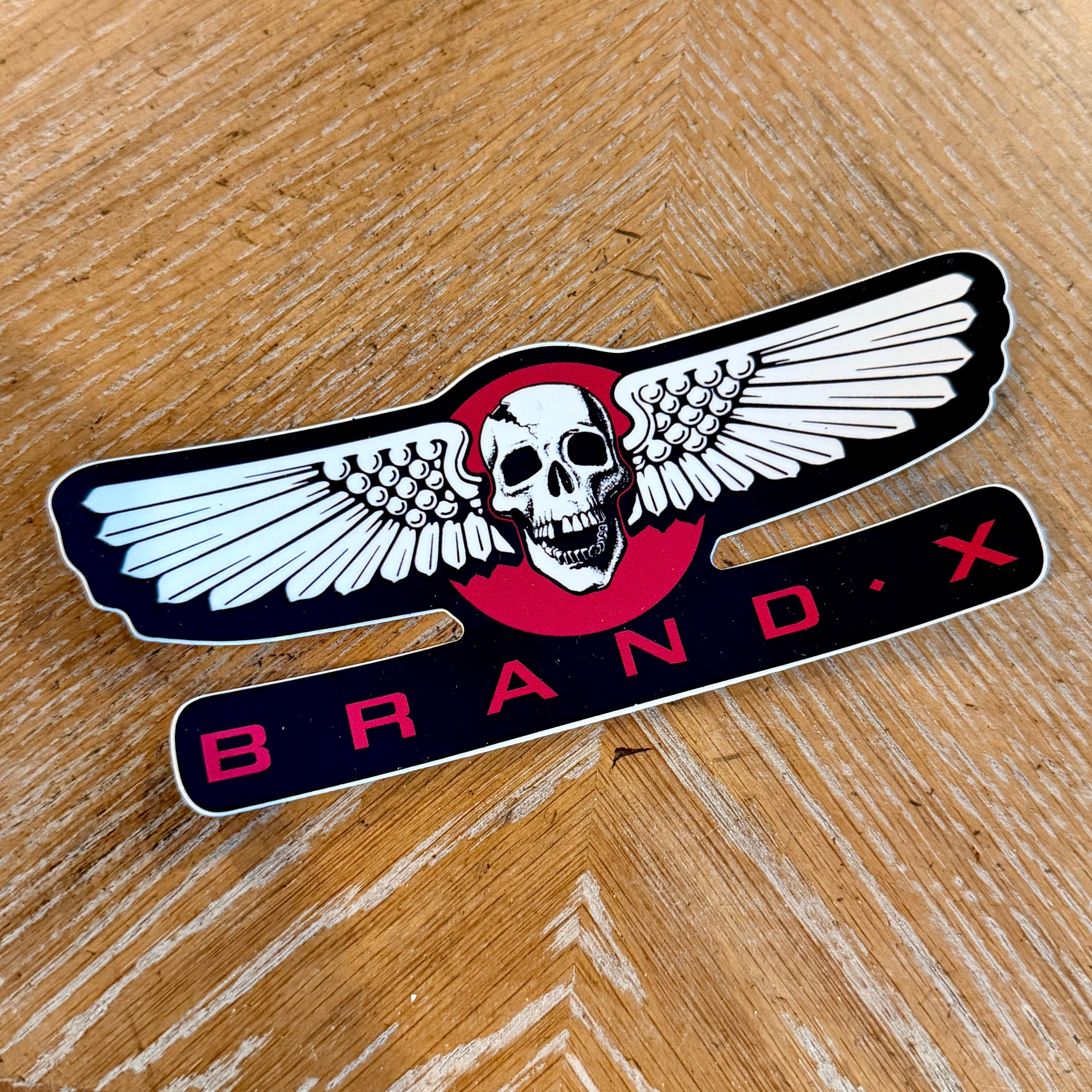 Brand-X Wings Sticker 6”
