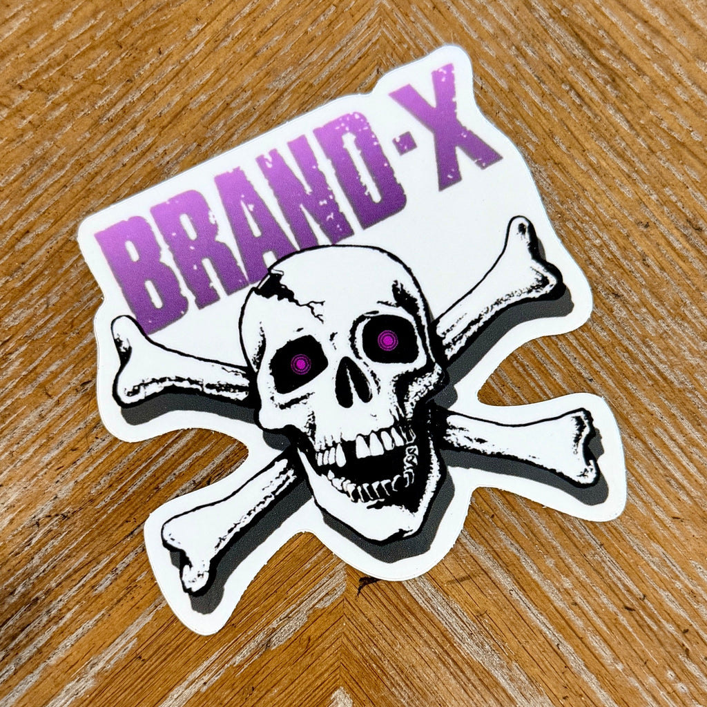 Brand-X Knucklehead Sticker 3”