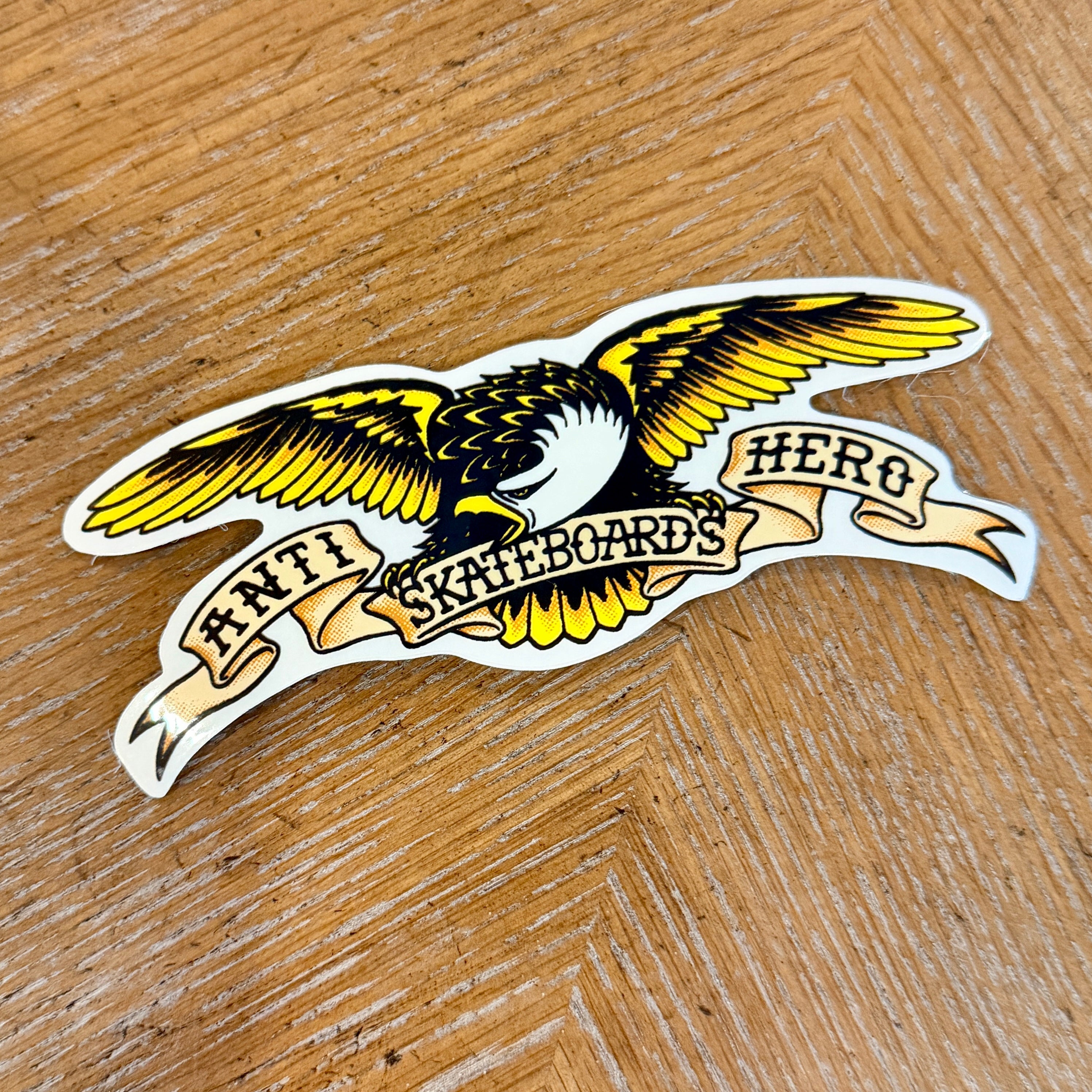 Anti Hero VINTAGE NOS Sticker 5"