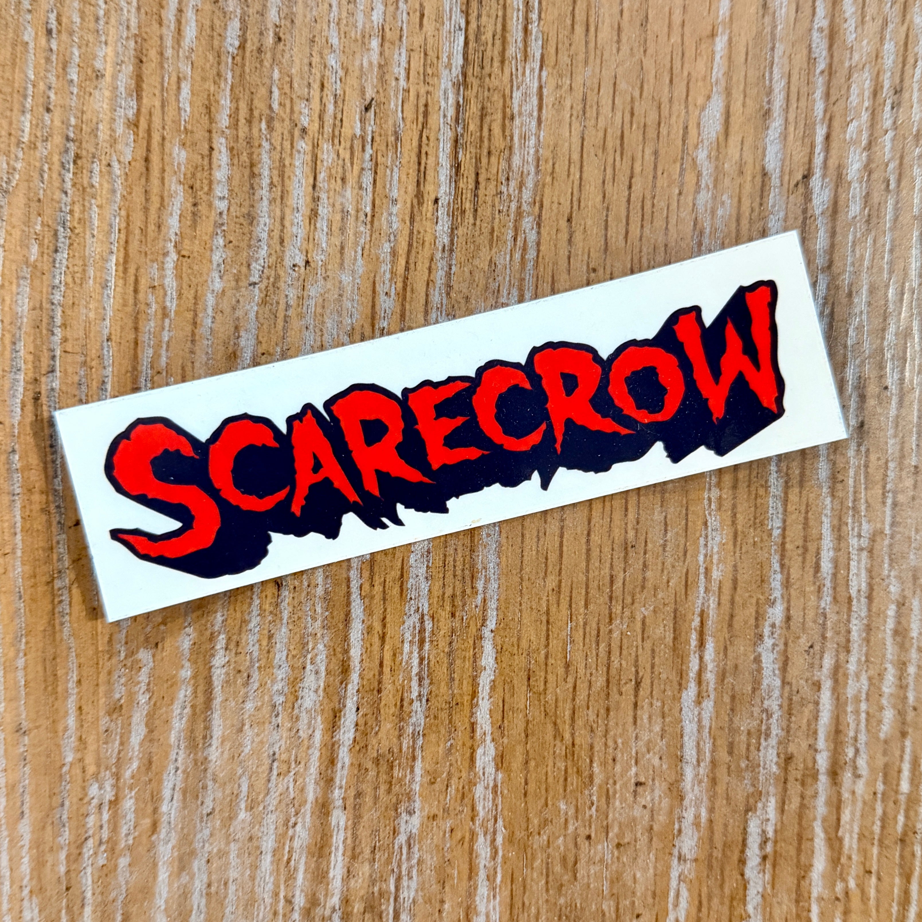 Scarecrow VINTAGE NOS Sticker 4.25"