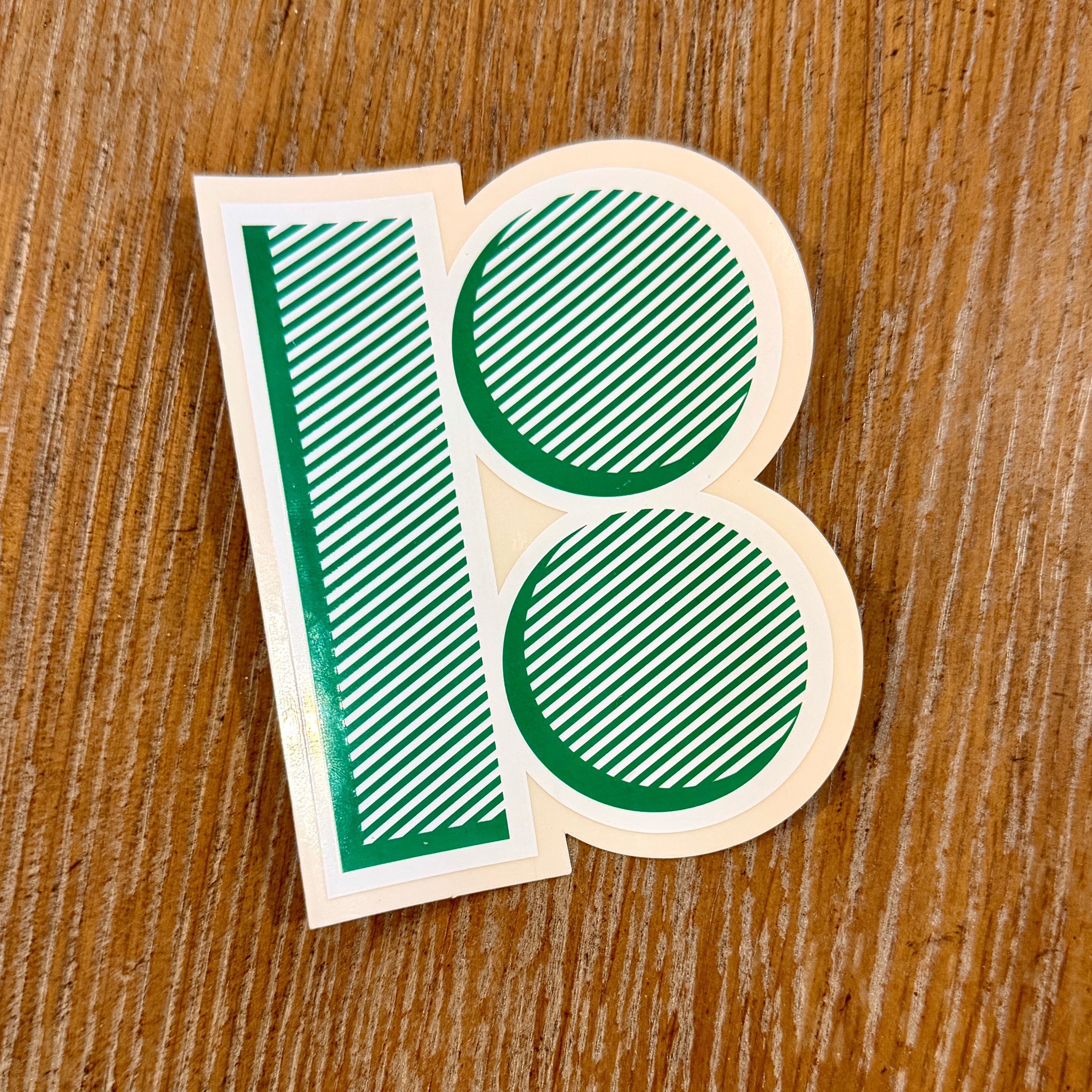Plan B VINTAGE NOS Sticker 4”