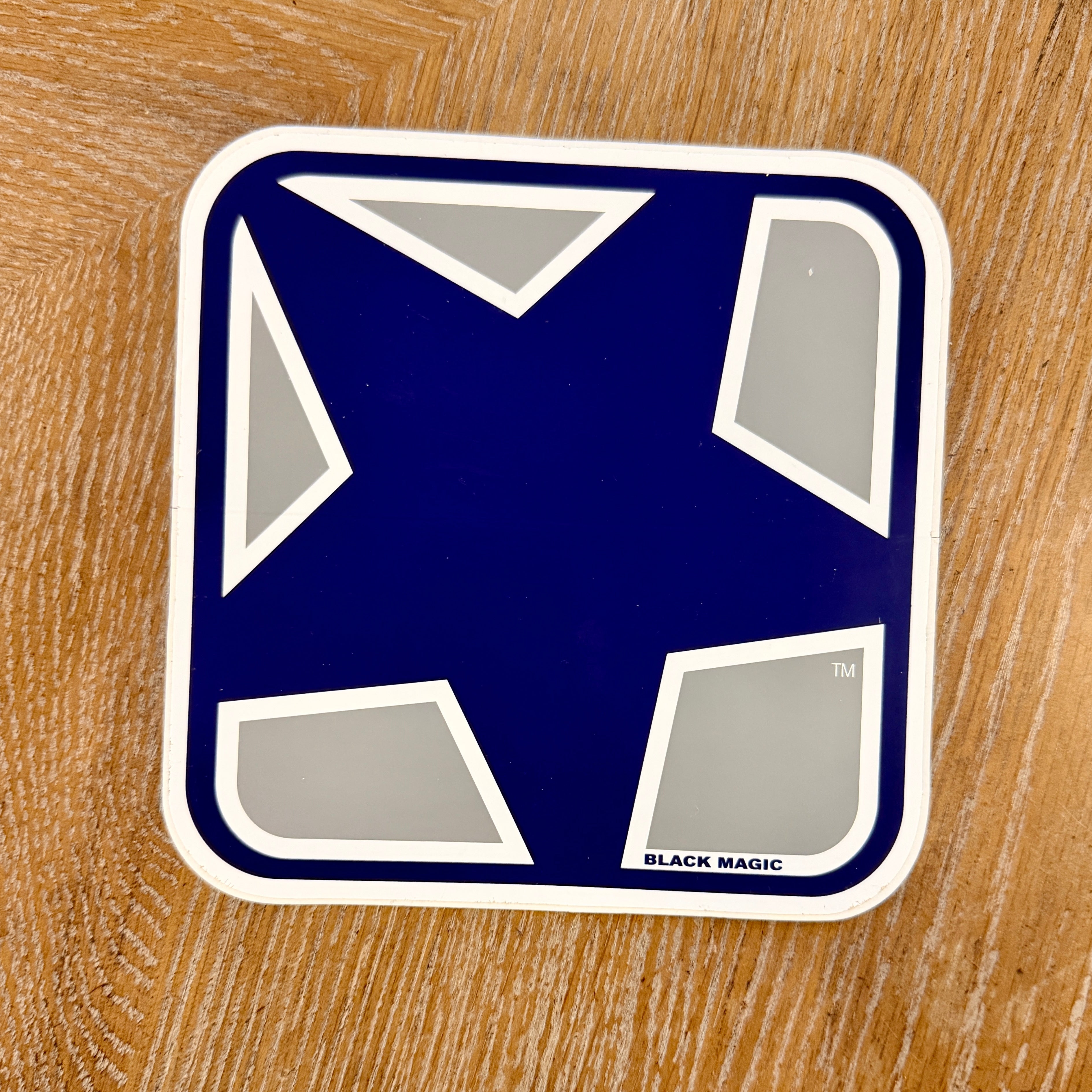 Black Magic VINTAGE NOS Star Sticker 7”