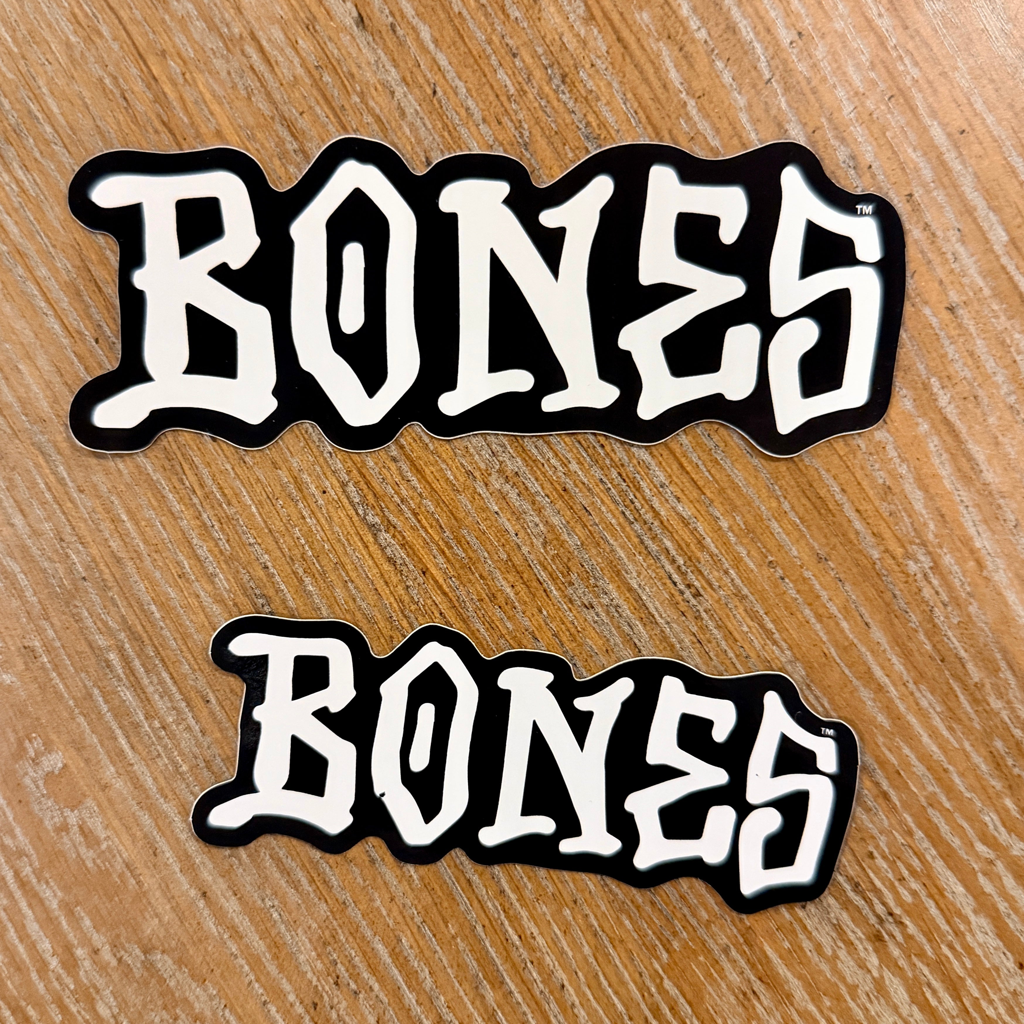 Bones Logo Stickers 4" or 5"