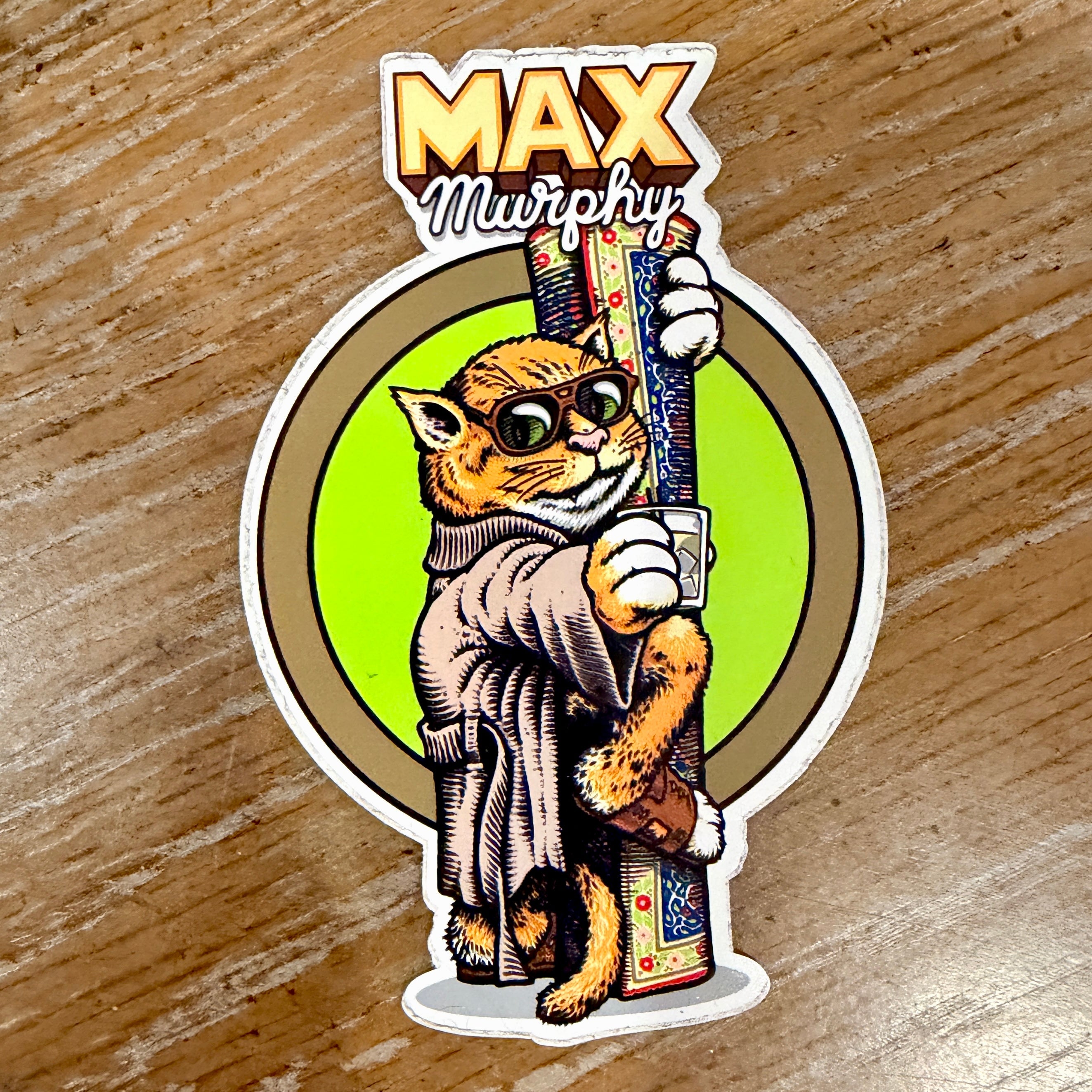 Strangelove Max Murphy Sticker 4"