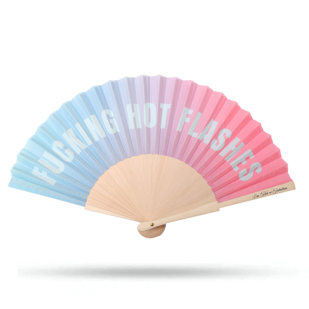 F*cking Hot Flashes Hand Fan
