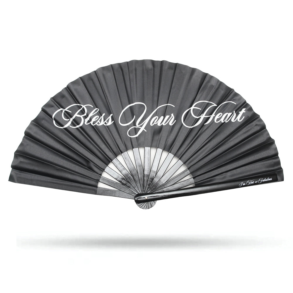 Bless Your Heart XL Hand Fan