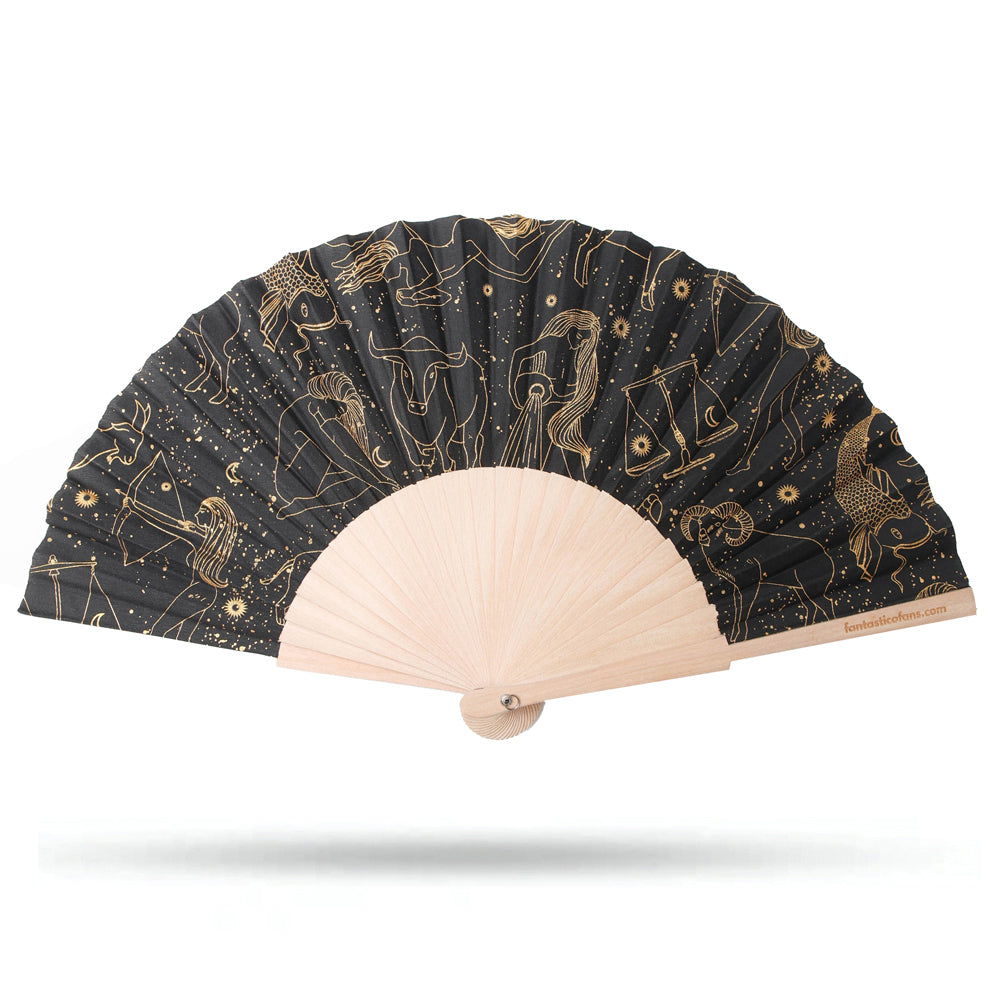 Zodiac Hand Fan