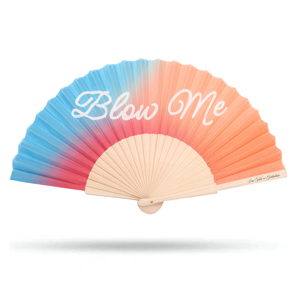 Blow Me Hand Fan