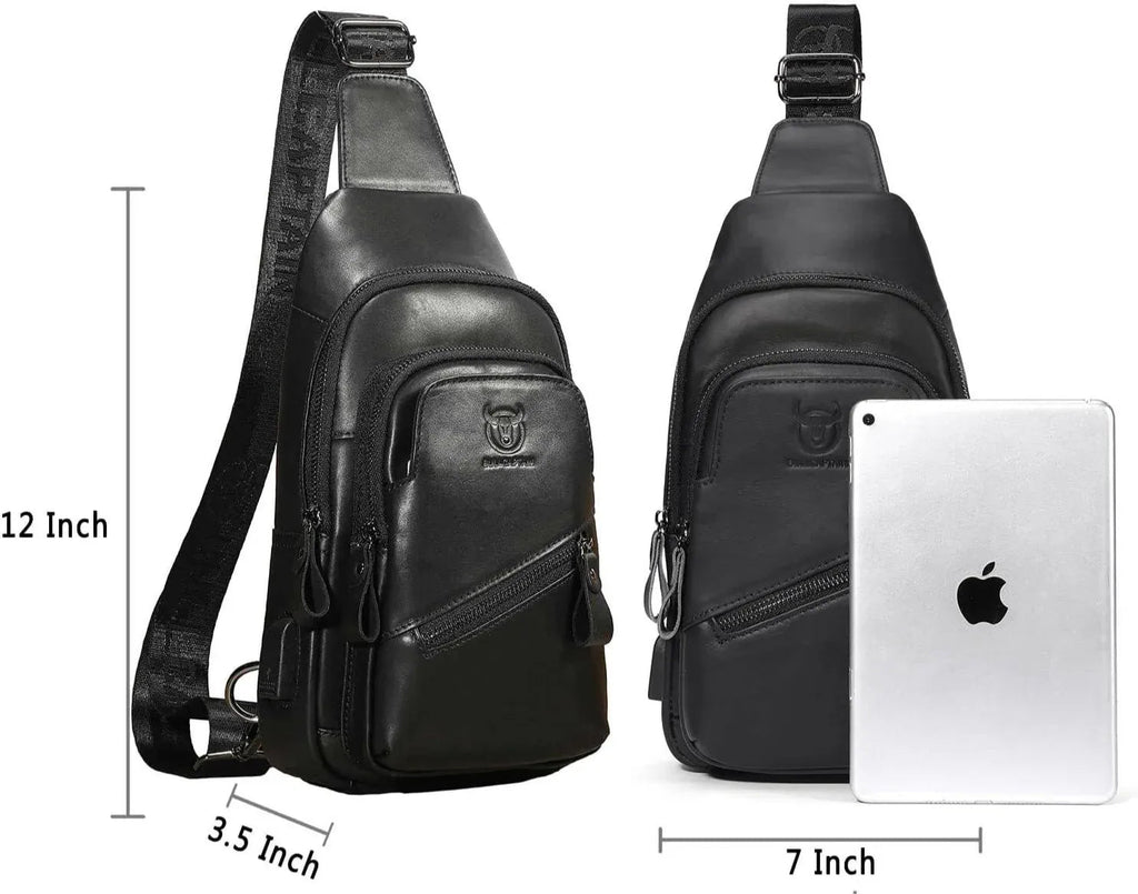 Men’s Leather Sling Bag – Modern Everyday Carry