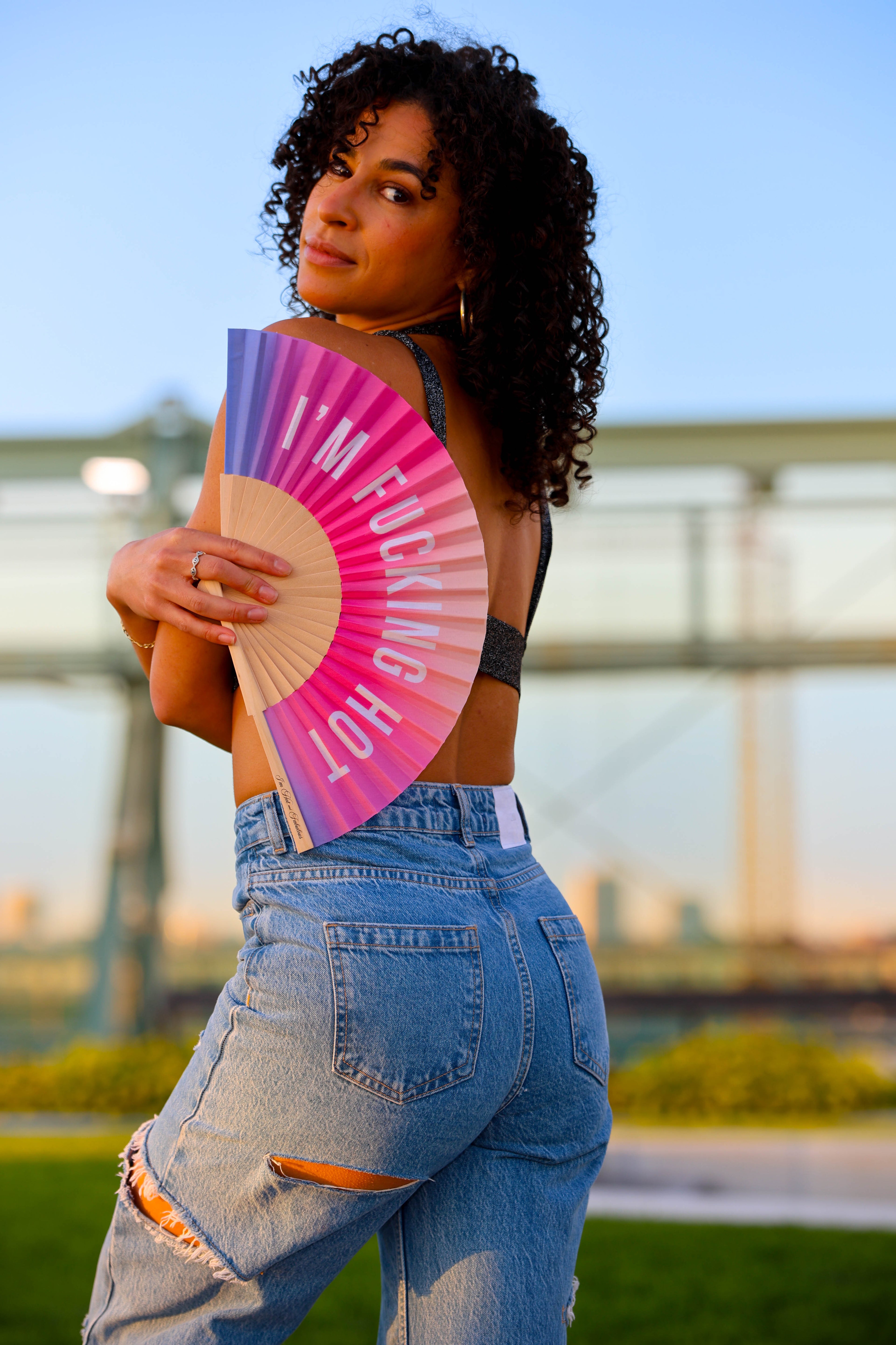 I'm F*cking Hot Hand Fan