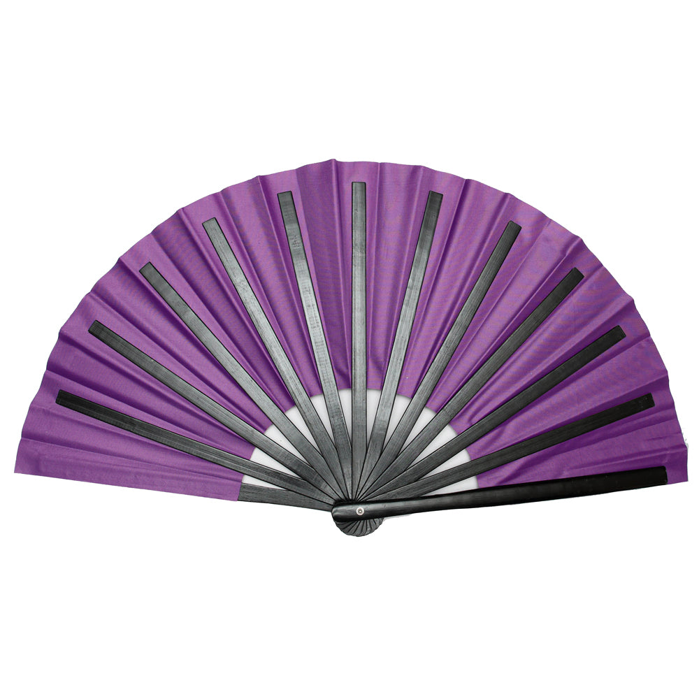 Fuchsia Mega Sparkle XL Hand Fan