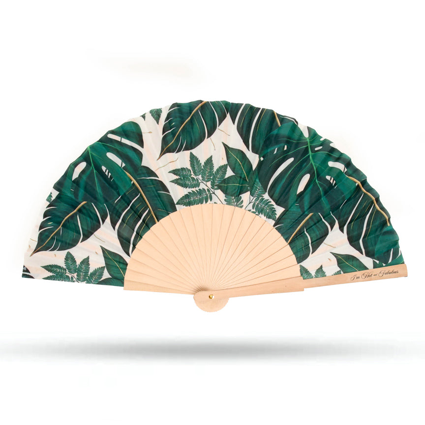 Tropical Bliss Hand Fan