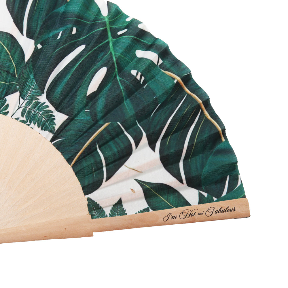 Tropical Bliss Hand Fan