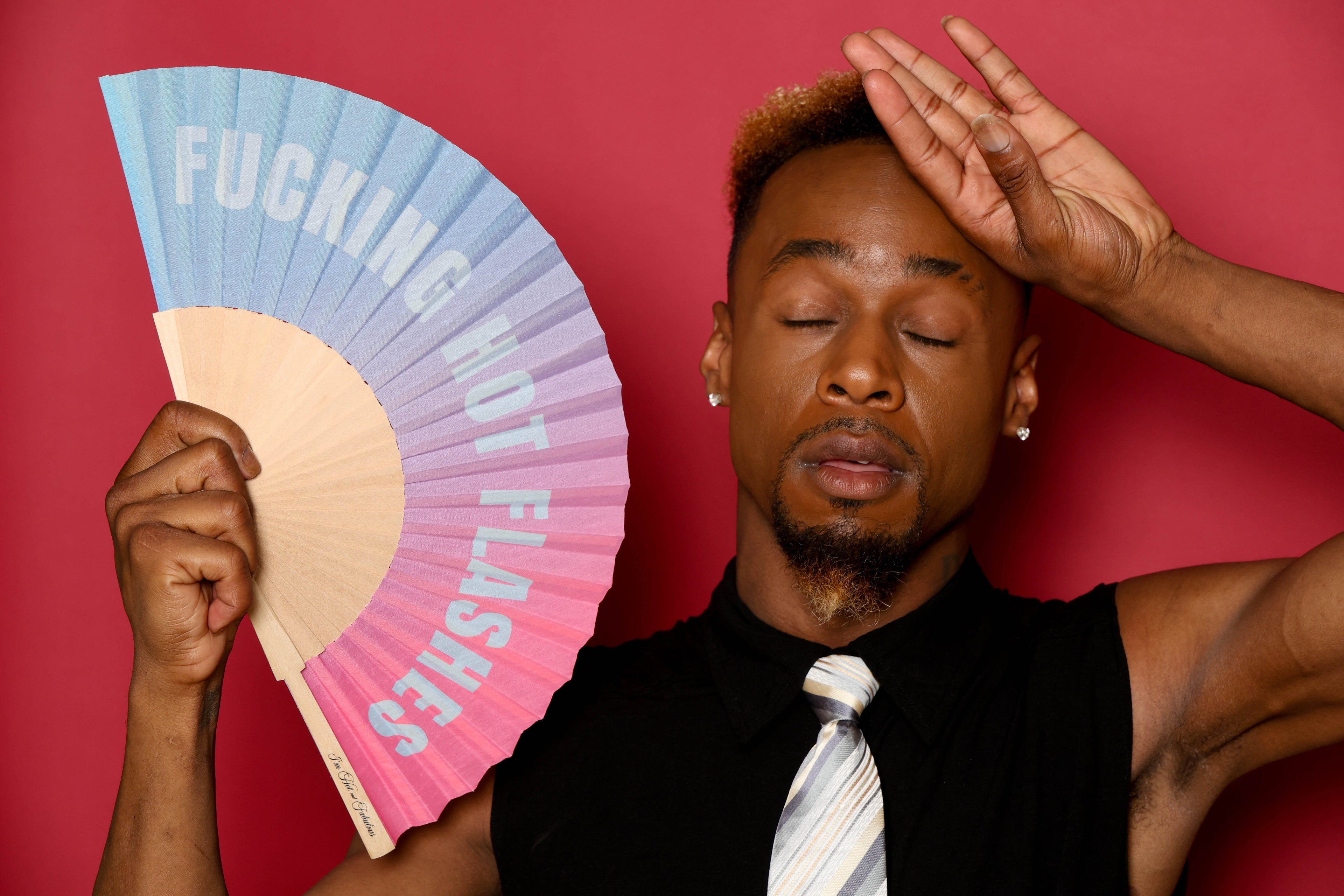 F*cking Hot Flashes Hand Fan