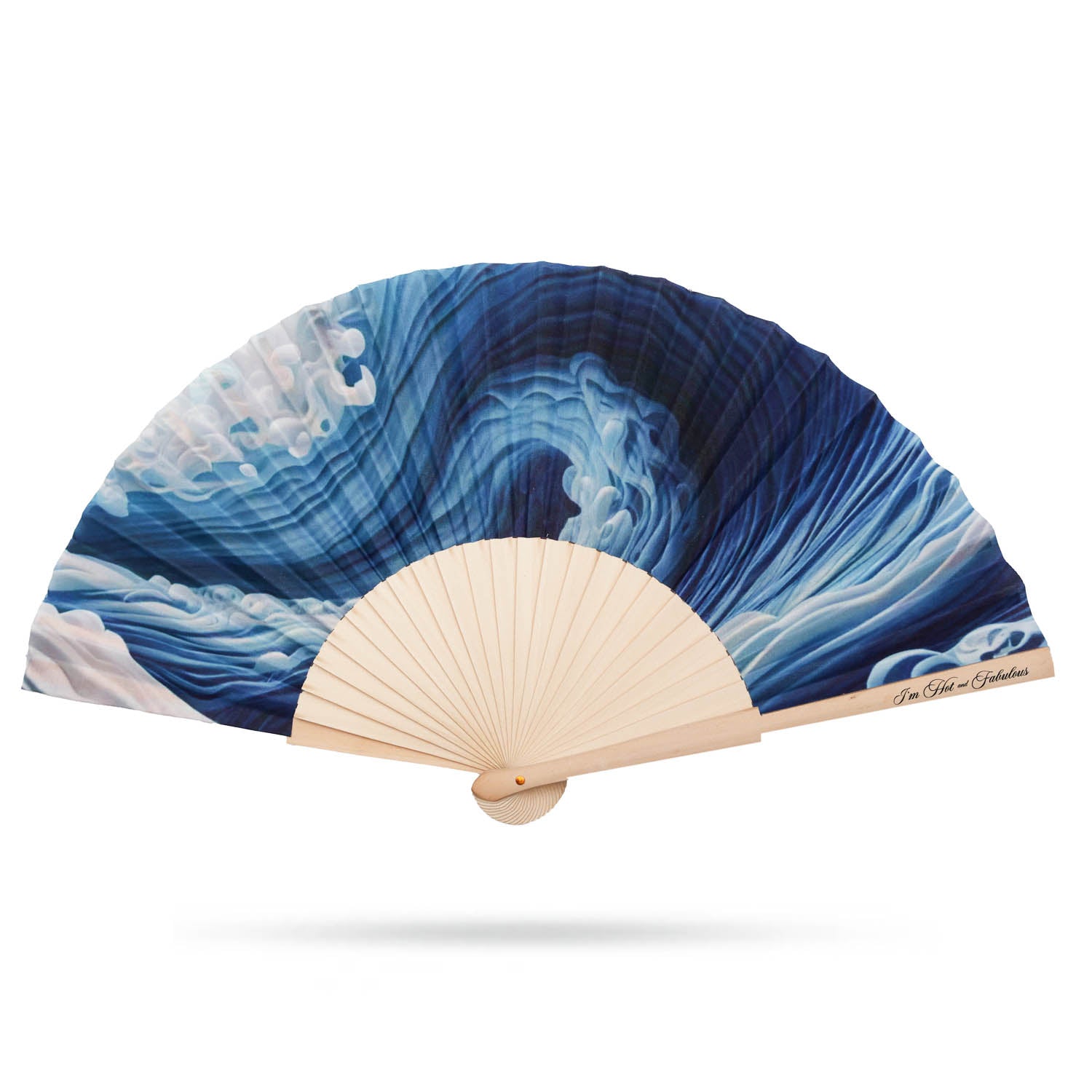 Surf Symphony Hand Fan