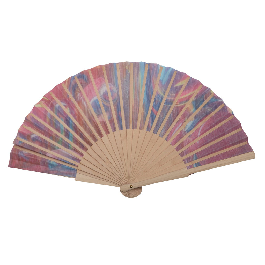 Liquid Galaxy Hand Fan