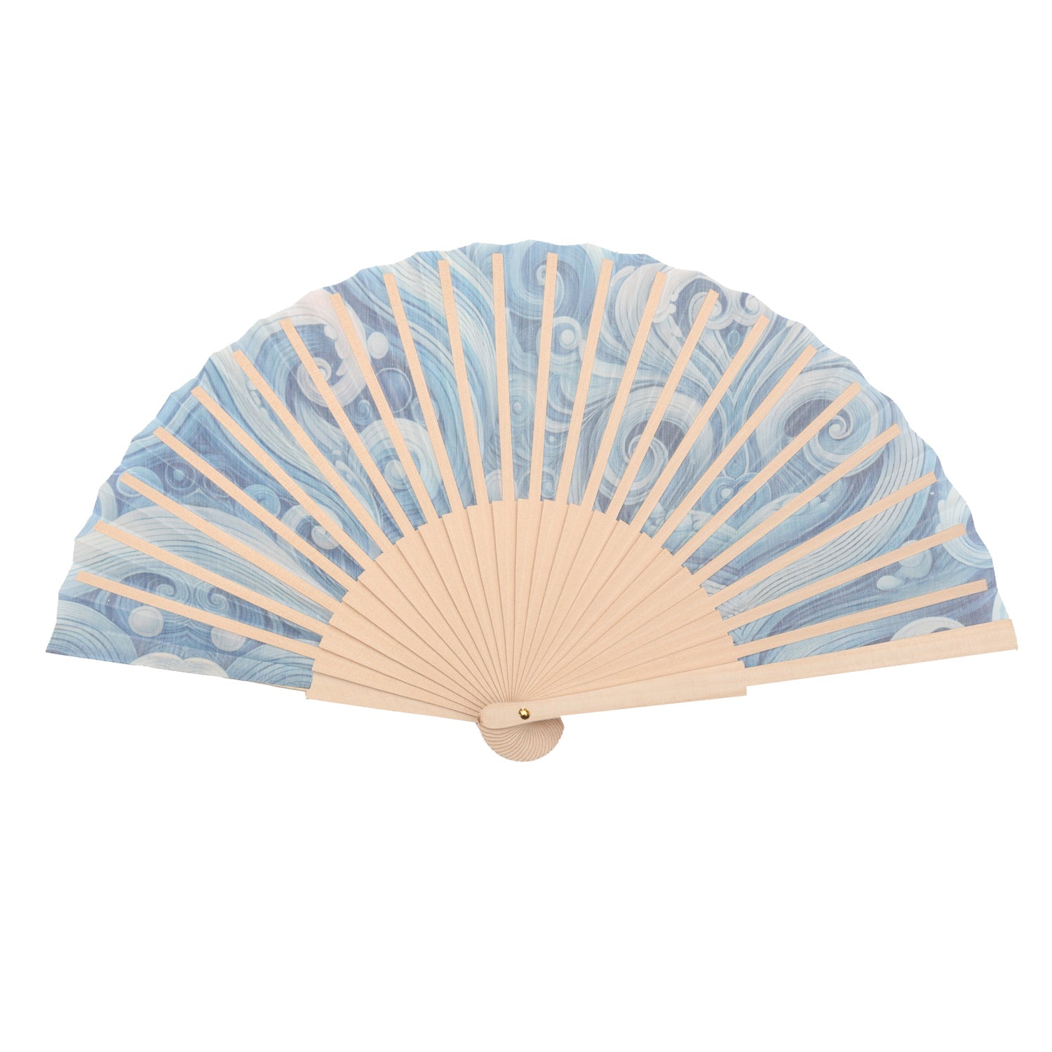 Ocean Elegance Hand Fan